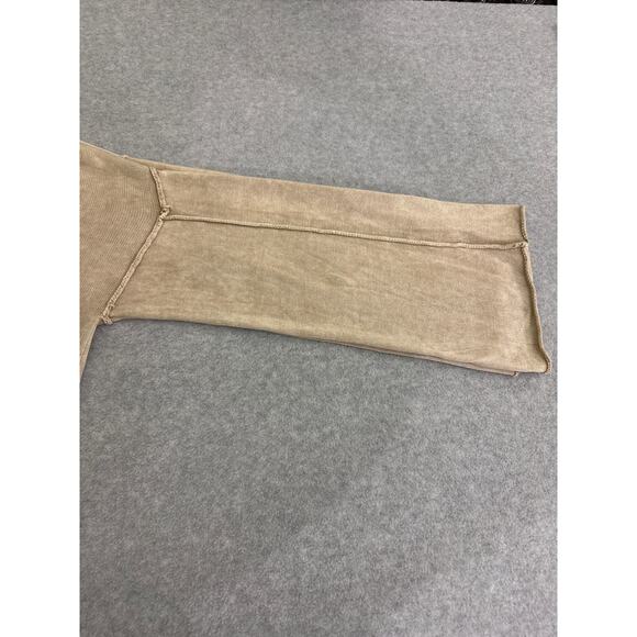 Mustard Seed Khaki Mock Neck Sweater – Size Medium - Picture 5 of 6